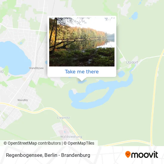 Карта Regenbogensee