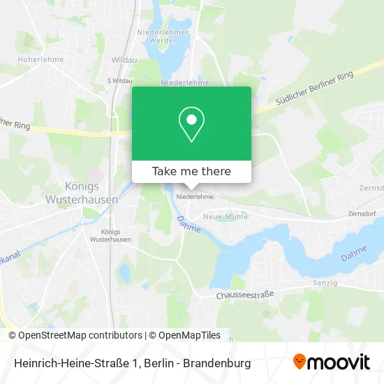Карта Heinrich-Heine-Straße 1