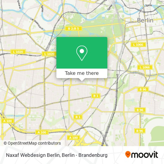 Карта Naxaf Webdesign Berlin