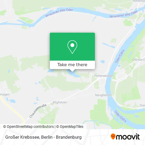 Карта Großer Krebssee