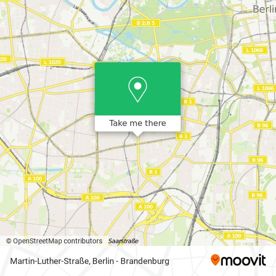 Карта Martin-Luther-Straße