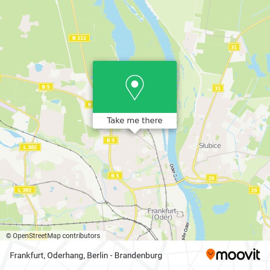 Frankfurt, Oderhang map