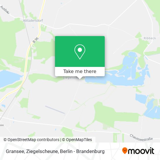 Gransee, Ziegelscheune map