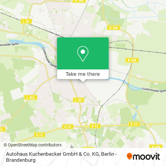 Autohaus Kuchenbecker GmbH & Co. KG map