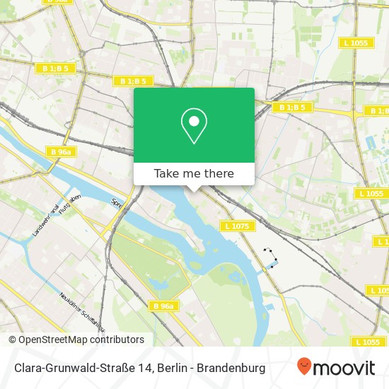 Clara-Grunwald-Straße 14, Rummelsburg, 10317 Berlin map