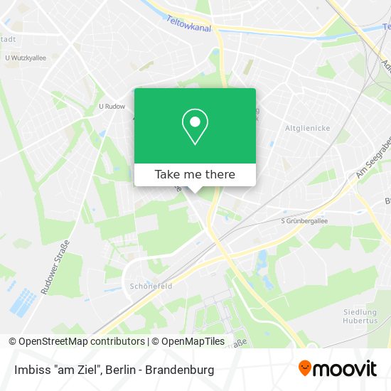 Imbiss "am Ziel" map