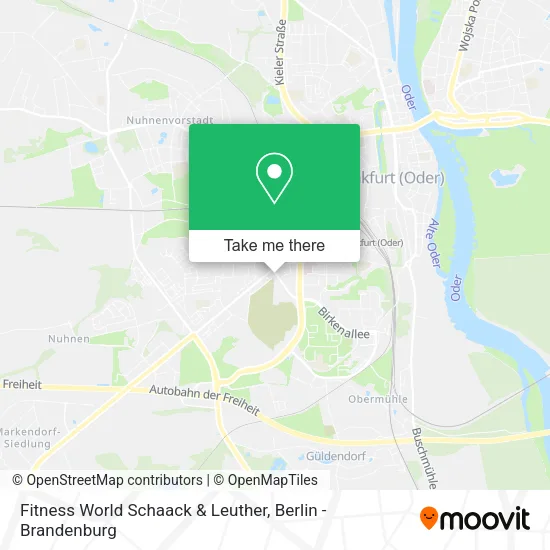 Карта Fitness World Schaack & Leuther