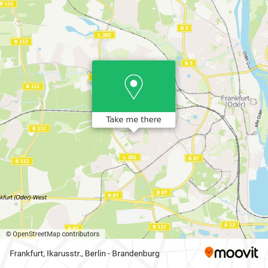 Frankfurt, Ikarusstr. map