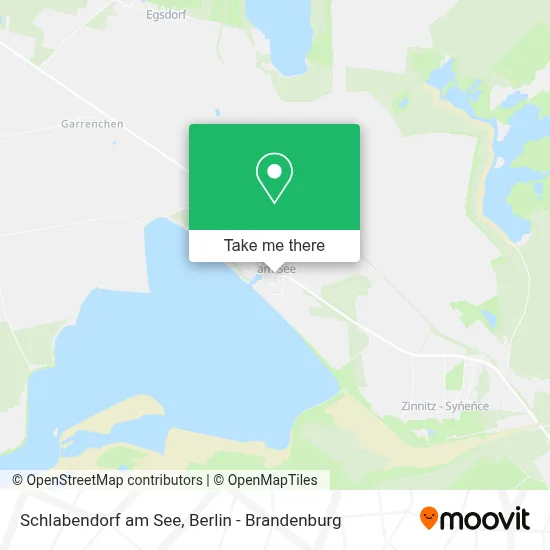 Schlabendorf am See map
