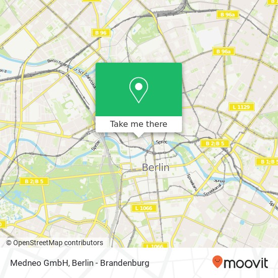 Medneo GmbH, Reinhardtstraße map