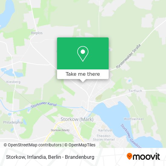 Storkow, Irrlandia map