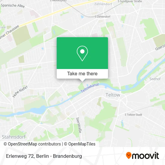 Карта Erlenweg 72