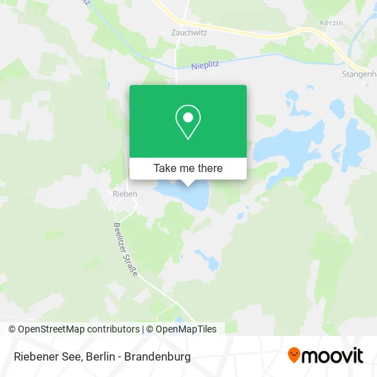 Карта Riebener See
