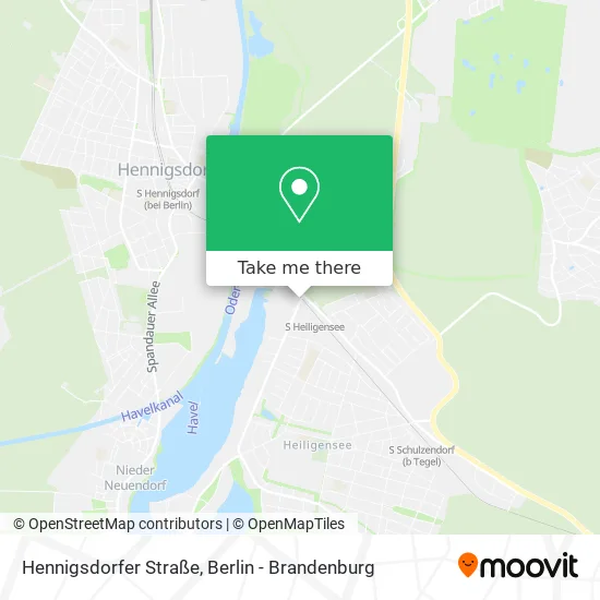 Hennigsdorfer Straße map