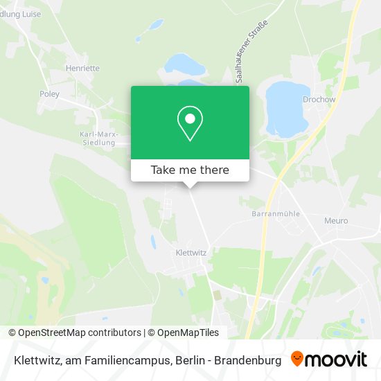 Klettwitz, am Familiencampus map