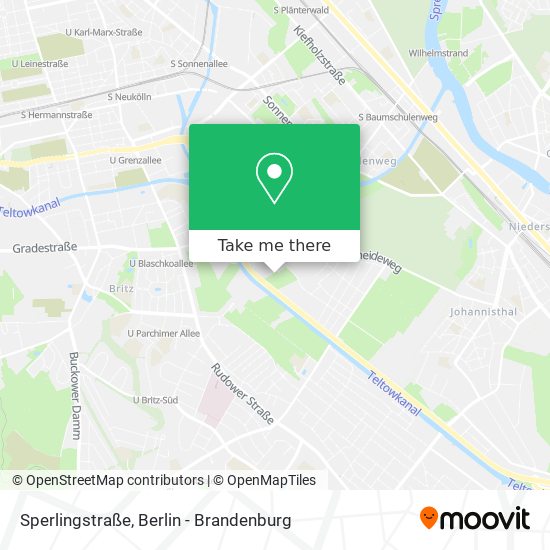 Sperlingstraße map