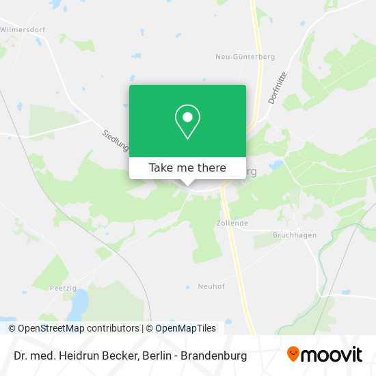 Dr. med. Heidrun Becker map