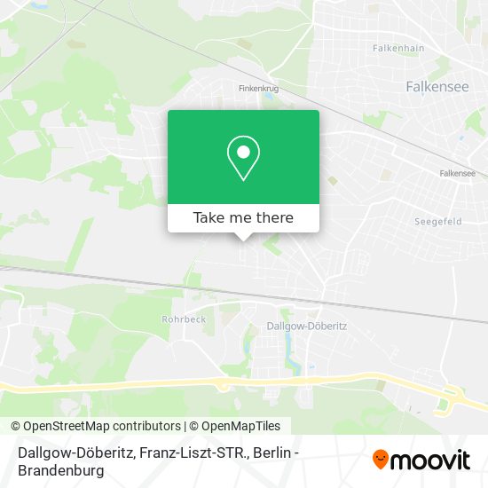 Dallgow-Döberitz, Franz-Liszt-STR. map