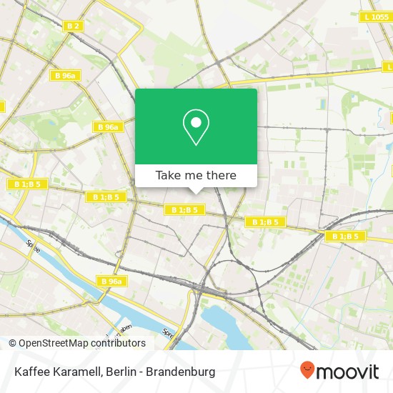 Карта Kaffee Karamell, Voigtstraße 35
