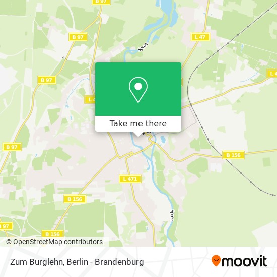Карта Zum Burglehn