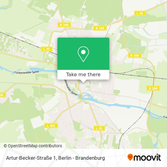 Artur-Becker-Straße 1 map