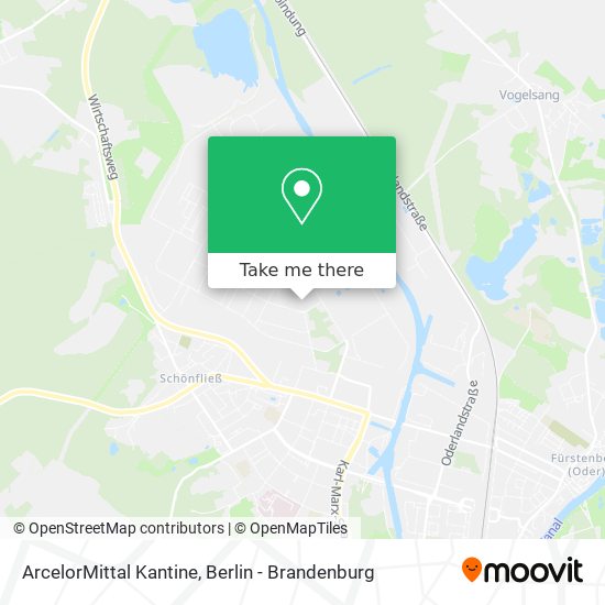 ArcelorMittal Kantine map