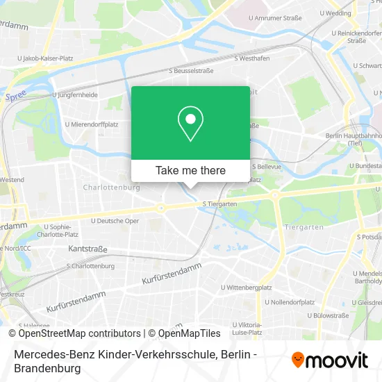 Карта Mercedes-Benz Kinder-Verkehrsschule