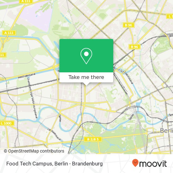 Food Tech Campus map