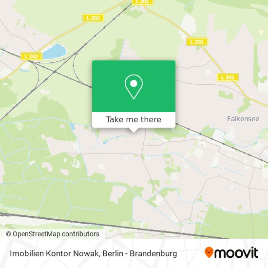 Imobilien Kontor Nowak map