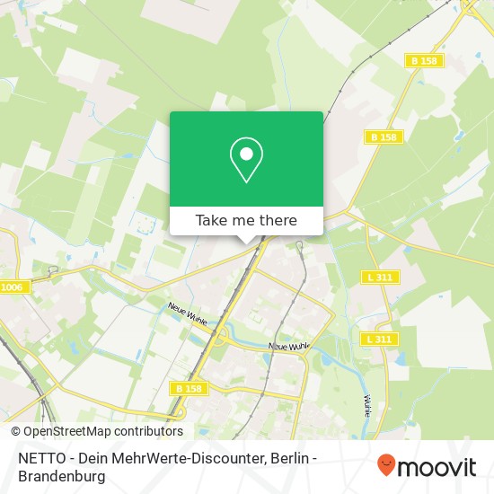 NETTO - Dein MehrWerte-Discounter map