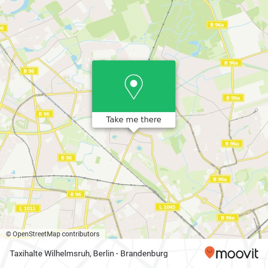 Карта Taxihalte Wilhelmsruh