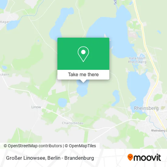 Карта Großer Linowsee