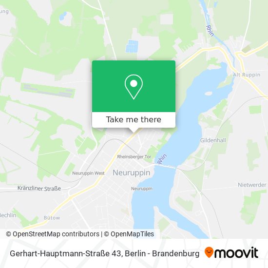Карта Gerhart-Hauptmann-Straße 43