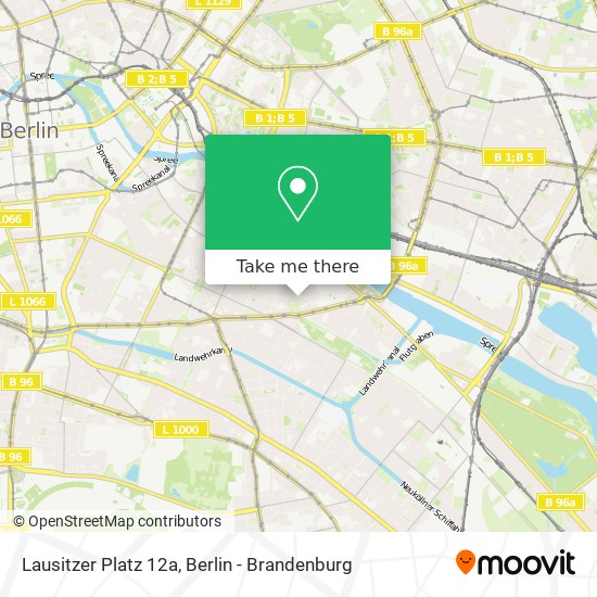 Lausitzer Platz 12a map