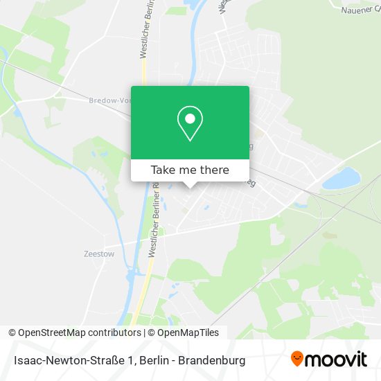 Isaac-Newton-Straße 1 map