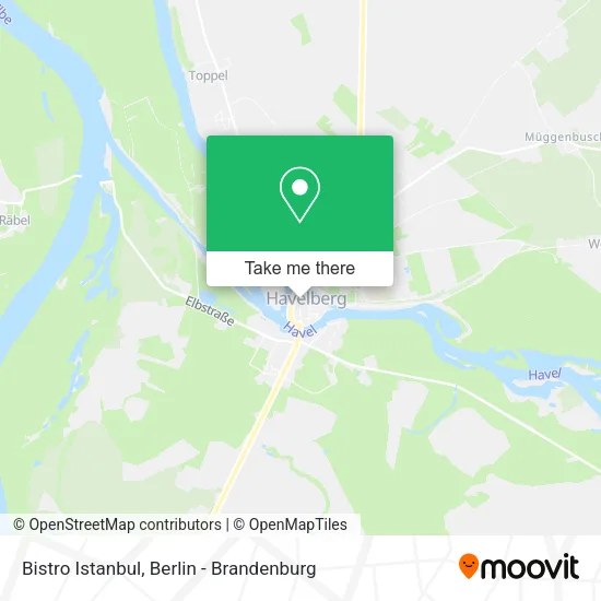 Карта Bistro Istanbul