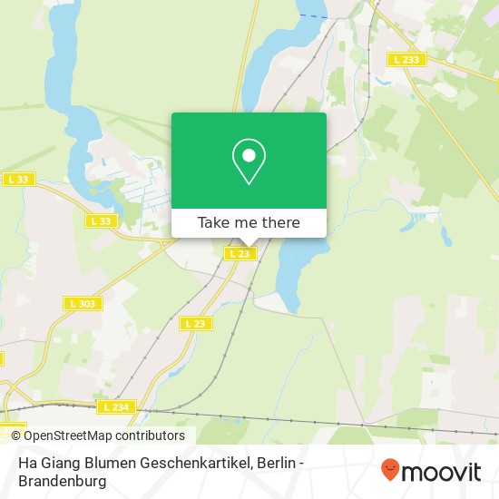 Ha Giang Blumen Geschenkartikel, Am Herrensee 15 map