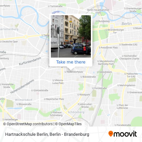 Hartnackschule Berlin map