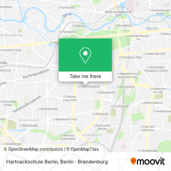 Карта Hartnackschule Berlin