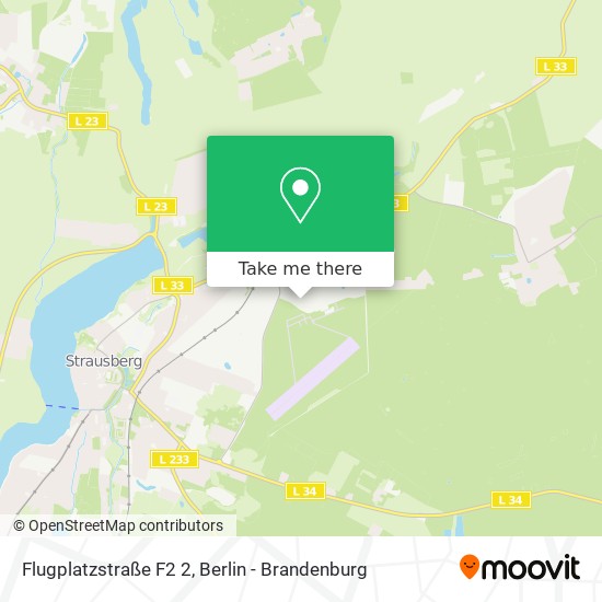 Flugplatzstraße F2 2 map