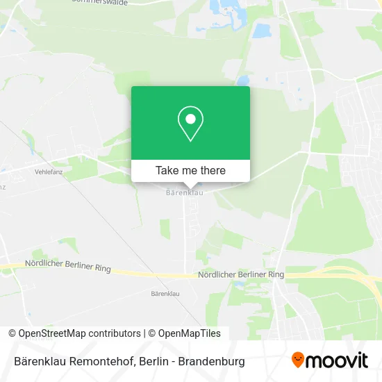 Карта Bärenklau Remontehof