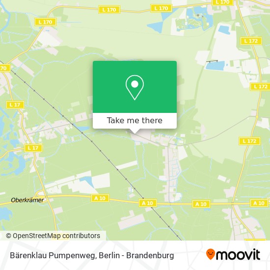 Bärenklau Pumpenweg map