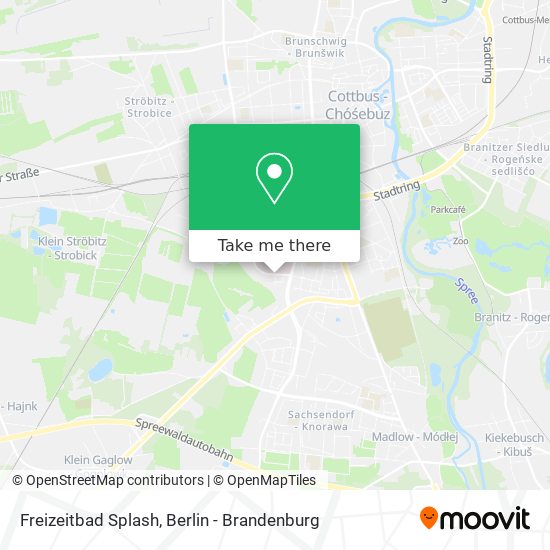 Freizeitbad Splash map