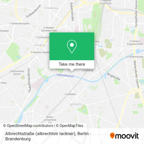 Карта Albrechtstraße (albrechtstr lackner)