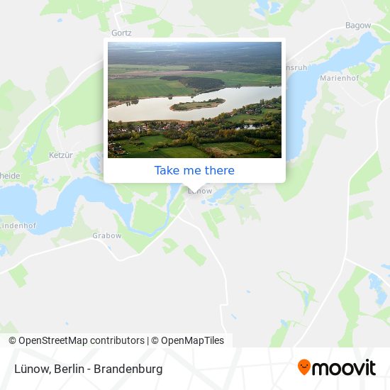 Lünow map