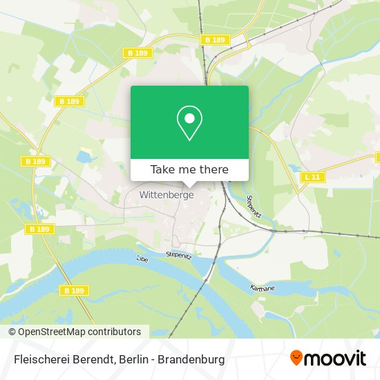 Fleischerei Berendt map