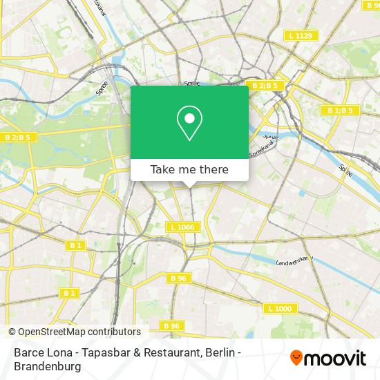 Barce Lona - Tapasbar & Restaurant map