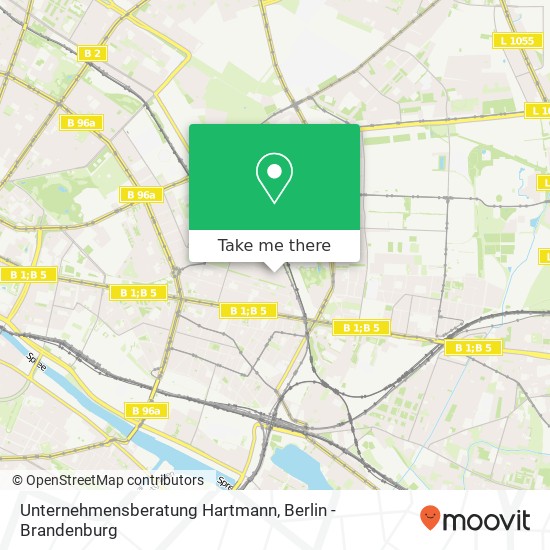Unternehmensberatung Hartmann, Dolziger Straße 27 map