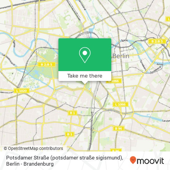 Potsdamer Straße (potsdamer straße sigismund), Tiergarten, 10785 Berlin map