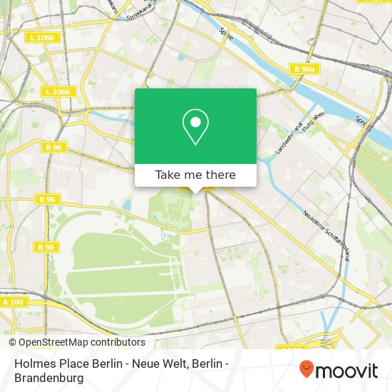 Holmes Place Berlin - Neue Welt, Hasenheide 109 map
